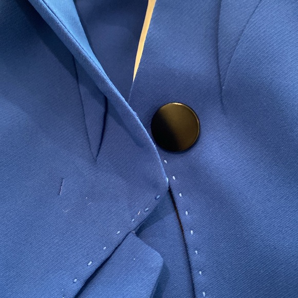 VOV VOICE OF VOICES COBALT BLUE BLAZER NWOT - Picture 6 of 7